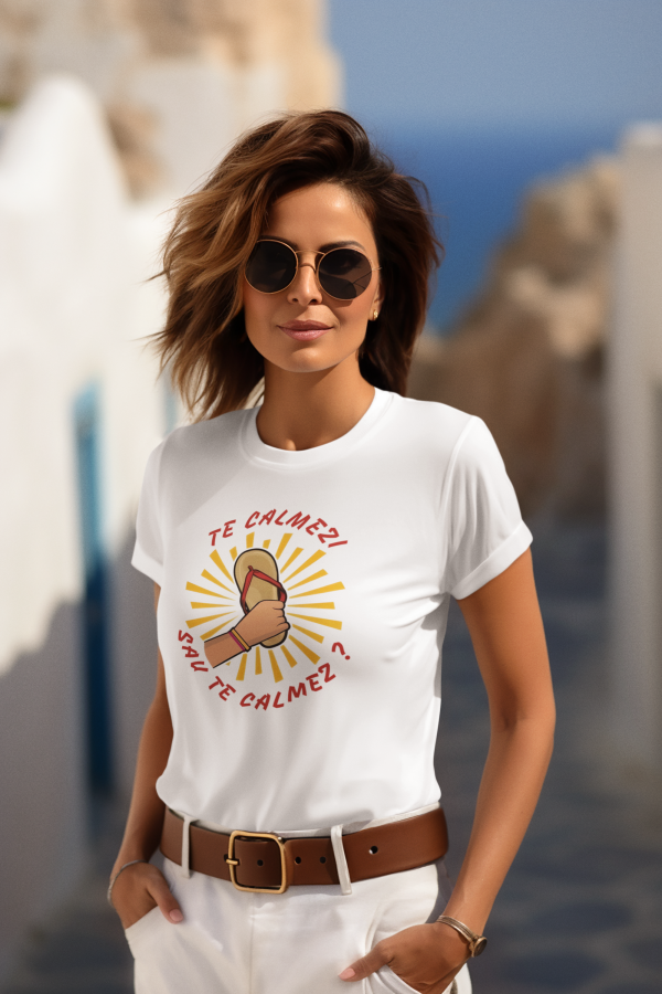 ai-generated-mockup-of-a-woman-wearing-a-round-neck-tee-and-sunglasses-m39550