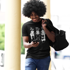 round-neck-tee-mockup-featuring-a-man-with-curly-hair-checking-his-phone-38829-r-el2