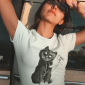 t-shirt-mockup-of-a-girl-wearing-a-round-neck-tee-against-a-car-19631