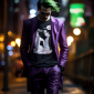 t-shirt-mockup-of-a-man-generated-by-ai-wearing-joker-inspired-outfit-on-the-street-m36149
