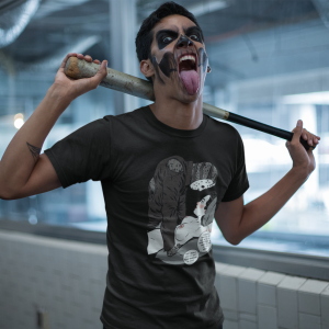 t-shirt-mockup-of-a-man-in-halloween-makeup-making-a-scary-face-23021