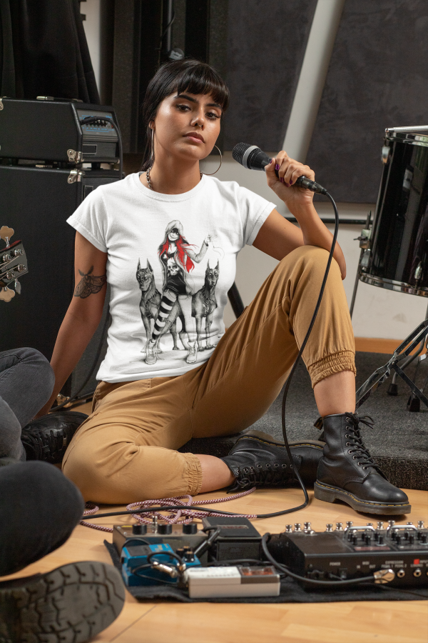 t-shirt-mockup-of-a-woman-with-a-microphone-33344 t-shirt-mockup-of-a-woman-with-a-microphone-33344