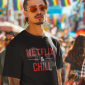t-shirt-mockup-of-an-ai-created-tattooed-man-in-a-pride-month-parade-m39366