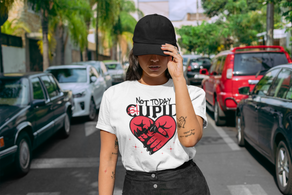 mockup-of-a-woman-standing-in-the-street-wearing-a-t-shirt-and-a-dad-hat-28608 mockup-of-a-woman-standing-in-the-street-wearing-a-t-shirt-and-a-dad-hat-28608