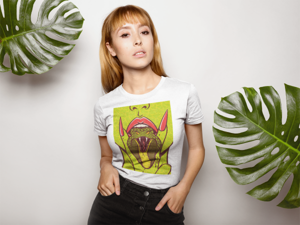 mockup-of-a-woman-wearing-a-t-shirt-against-a-background-with-big-leaves-18365 mockup-of-a-woman-wearing-a-t-shirt-against-a-background-with-big-leaves-18365