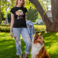shirt-mockup-of-a-red-haired-woman-walking-with-her-dog-at-a-park-28045