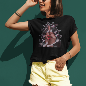 t-shirt-mockup-of-a-trendy-woman-posing-by-a-colored-wall-m1725-r-el2