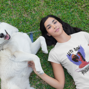 t-shirt-mockup-of-a-woman-lying-on-the-grass-with-her-dog-30660