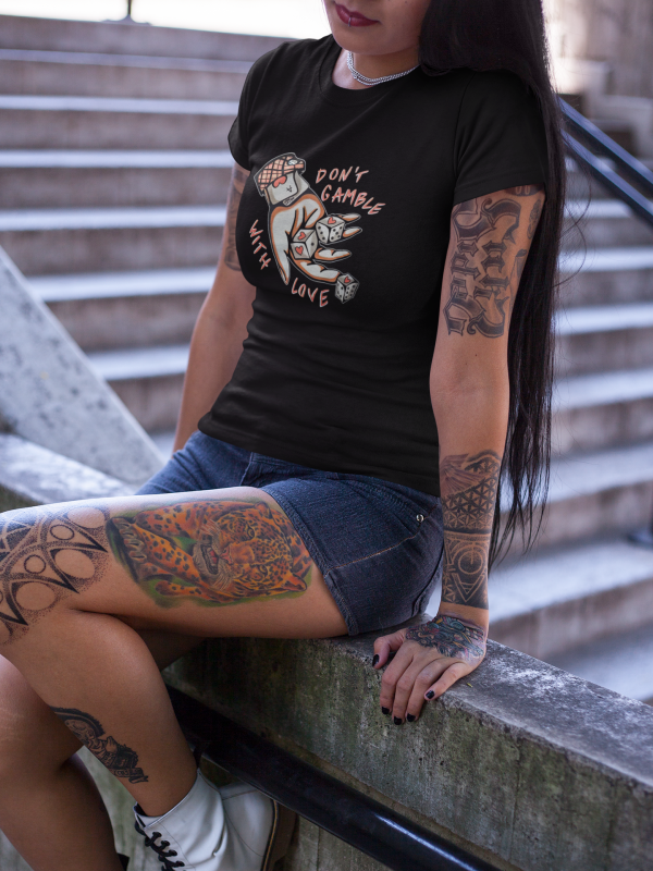 tattooed-cropped-face-girl-wearing-a-t-shirt-mockup-sitting-near-concrete-stairways-a17148 tattooed-cropped-face-girl-wearing-a-t-shirt-mockup-sitting-near-concrete-stairways-a17148